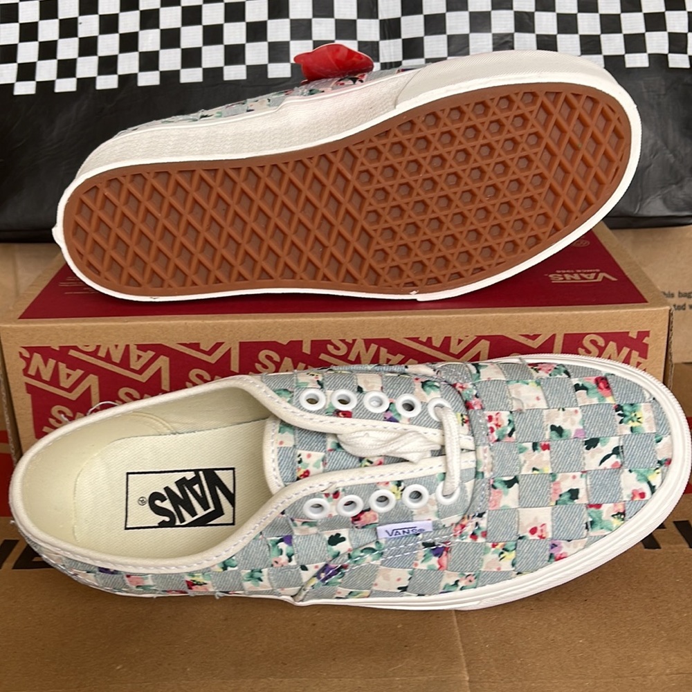 Vans Authentic Stacked Woven Floral/Multi Men’s sneakers-platforms - Picture 5 of 16